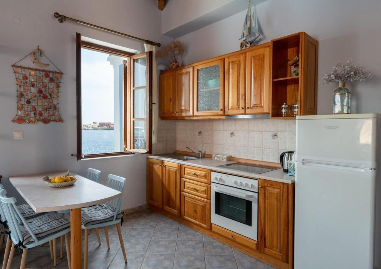Villa Leleka Chalki Town 외부 사진