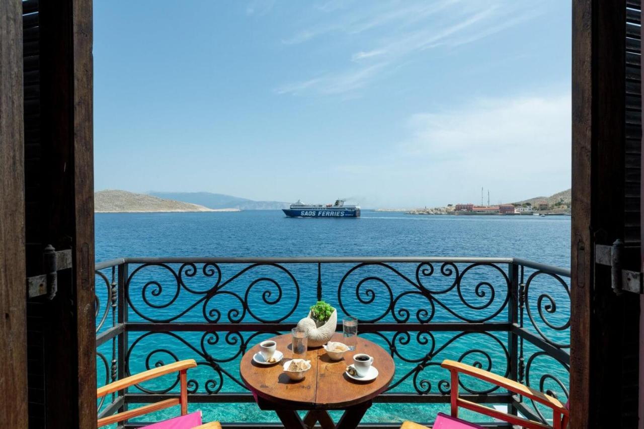 Villa Leleka Chalki Town 외부 사진