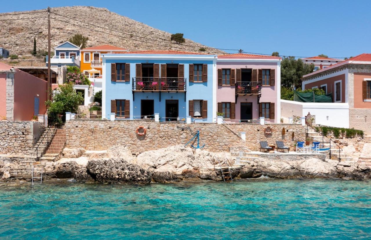 Villa Leleka Chalki Town 외부 사진
