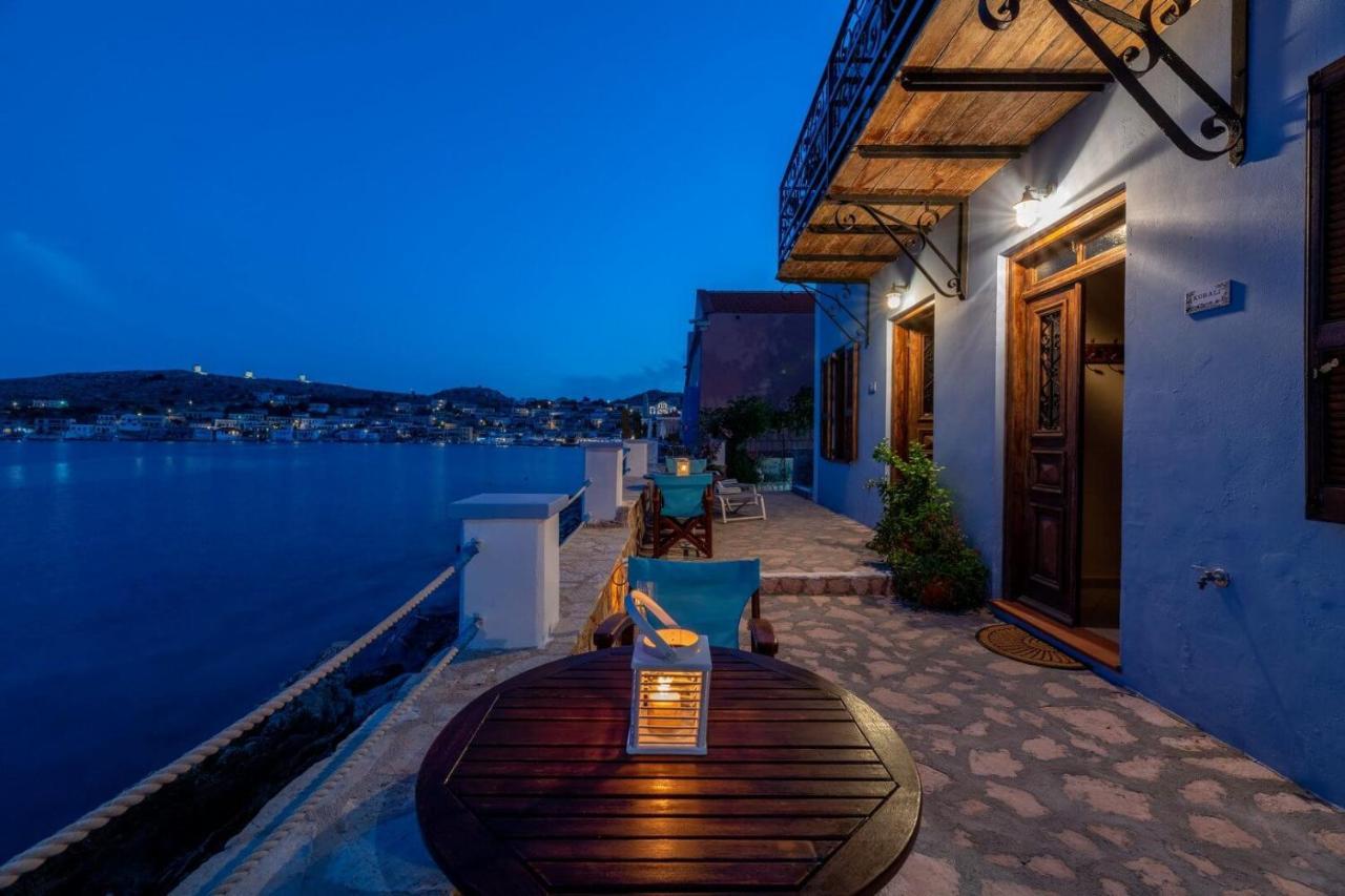 Villa Leleka Chalki Town 외부 사진