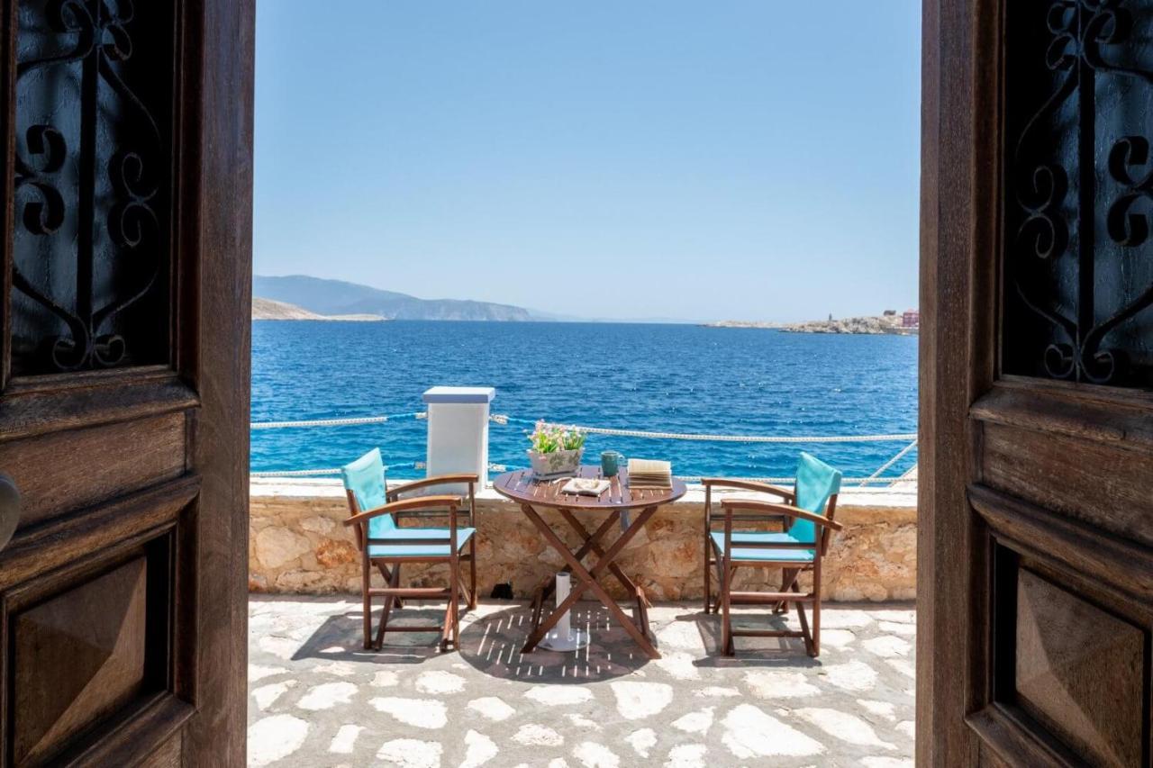 Villa Leleka Chalki Town 외부 사진